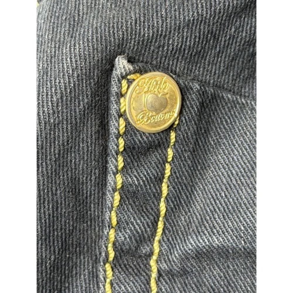 Apple‎ Bottom Boot Cut Jeans Women Size 7/8 Embroidered Pocket 90s/Y2k Vintage - Picture 11 of 13